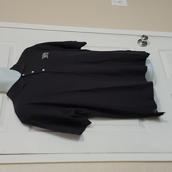 Chivas Regal 12 Embroidered Black Polo Shirt Scotch Whisky Men's Pima Cotton - Picture 4 of 7